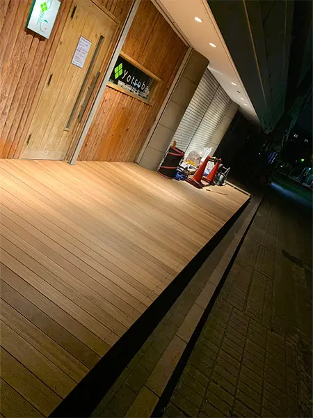 横浜市都筑区店舗テラス席及び外装改修