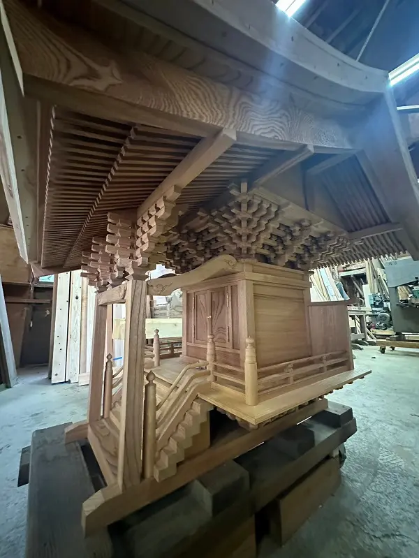 宮大工作成　家　お社　建物　建具 宮大工のご依頼も承ります！神奈川県横浜市・稲荷神社再建のため