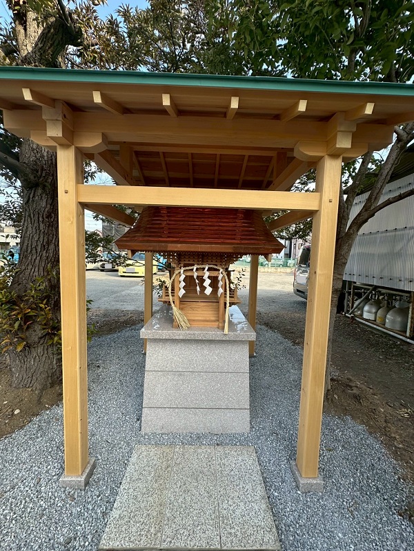 神奈川県横浜市│続・稲荷神社新築工事 宮大工の工事もお任せください! (1)