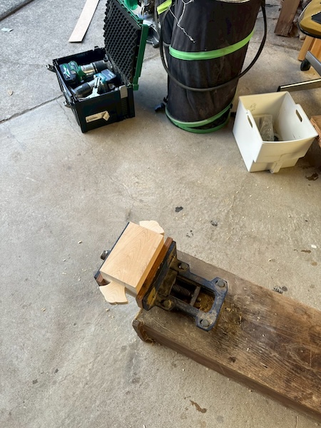 神輿下駄作成工程2