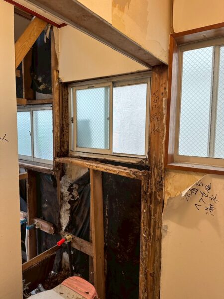 こうらん花東北沢施工中12