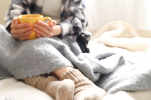 寒い部屋での対策