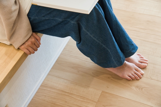 素足でも過ごせる部屋